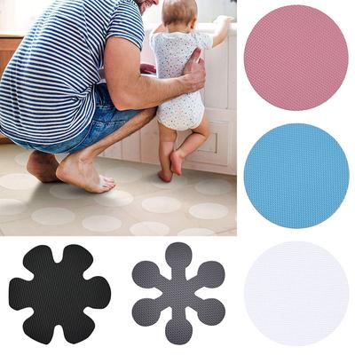 10Pcs Flower Bathtub Shower Non Slip Decals Self-Adhesive Safety Bathroom Stickers Round Snowflake