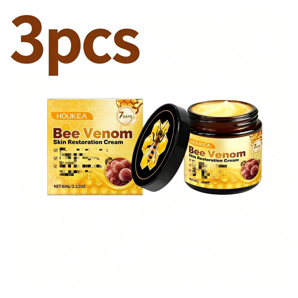 Bee Venom Skin Restoration Cream Skin Blemish Remover Reduce Redness Sensitive Skin Barrier Repair Skin Renewal Moisturizer 60g