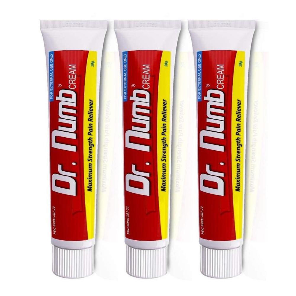 

Dr-NumbS@ Крем 30г для татуювань 3tube червоний
