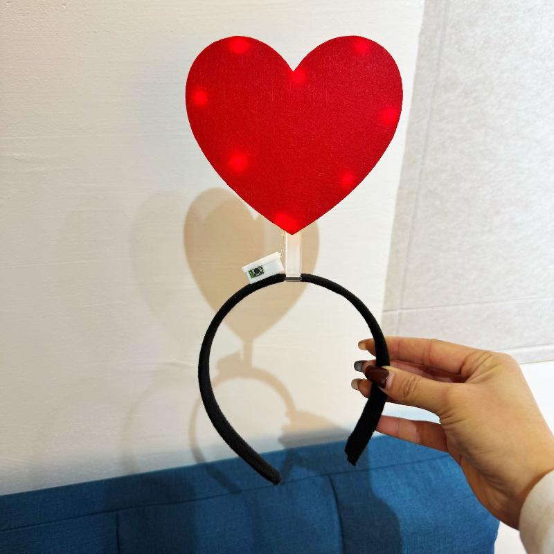 Jedinečná čelenka se šipkovým světlem Zábavná čelenka s otazníkem Vánoční drobnosti Dívčí pokrývka hlavy Sváteční obruč do vlasů Kostýmová ozdoba hlavy