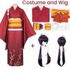 Izumi Kyouka Cosplay Costume Izumi Kyouka Kimono Anime Izumi Kyouka Full Set for Halloween Party Outfit for Women Girls