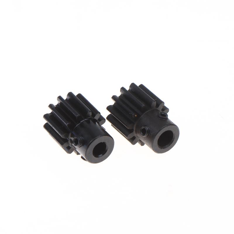 2Pcs 1M 12T 4/5Mm Hole Motor Reduction Gear Carbon Steel Machine Accessories Science Technology Diy