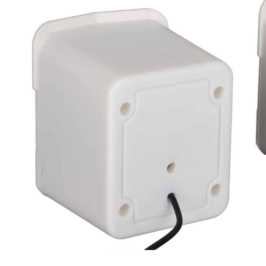 Desktop Speaker USB Powered Heavy Subwoofer Desktop LED Speaker for PalyStation4 Home Computer Laptop