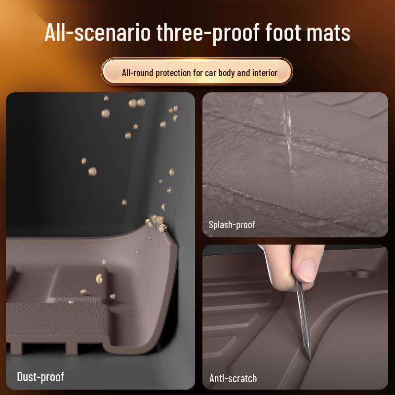 i6 Ideal TPE25 Front Trunk Mat - Car Interior Decoration & Floor Accessory
