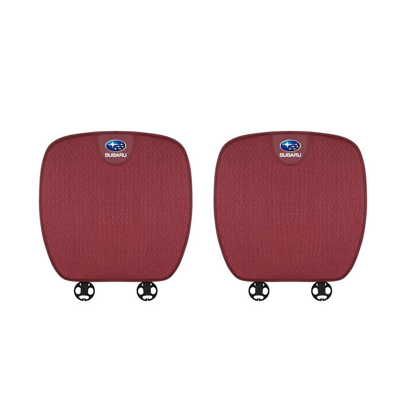 Ice Silk Car Seat Cover Front Rear Cushion Protector Mat Pad For Subaru Impreza Legacy WRX STI BRZ Forester XV Outback Crosstrek