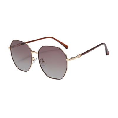 Ladies Polarized Sunglasses Advanced Fashion Travel Sunglasses Polygonal Joker Sunglasses