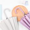 Large Windproof Umbrella: 16-Rib, Long-Handle, Solid Color, Automatic, for Women & Men