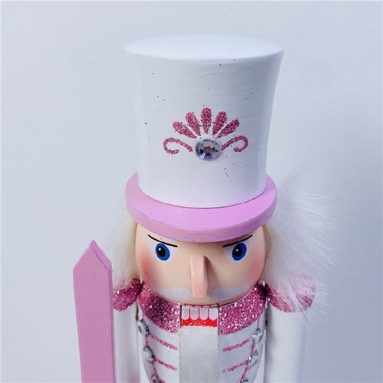 Nutcracker Soldier King Christmas Decor for Indoor Tabletop Desktop Holiday Home