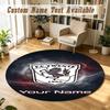 Rond Kleed Gepersonaliseerde NaamFC Twente Patroon Antislip Tapijt Huis Vloer Decoratie
