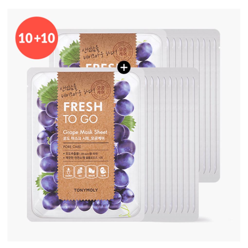 

Tony Moly Fresh To Go Mask Sheet Grape (10+10)