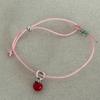 Christmas Apple Pendant Charm Bracelet Adjustable Bracelet For Women Girl  Year Party Jewelry Gift