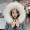 Faux Fur Collar Detachable Fluffy Plush Fake Fur Trim Coat Jacket Winter Warm Decorative Fur Collar Women Garment Accessories