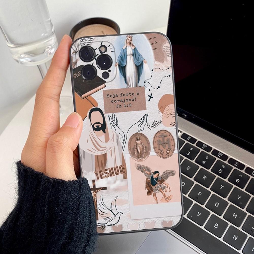 Faith Christian Religious Jesus Phone Case For IPhone 18 15 14 11 12 13 Mini Pro XS Max Cover 6 7 8 Plus X XR SE 2020 Funda Shell