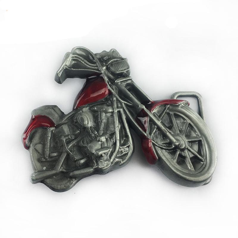3D Motorcycle Belt Buckle: Punk Fashion for Men