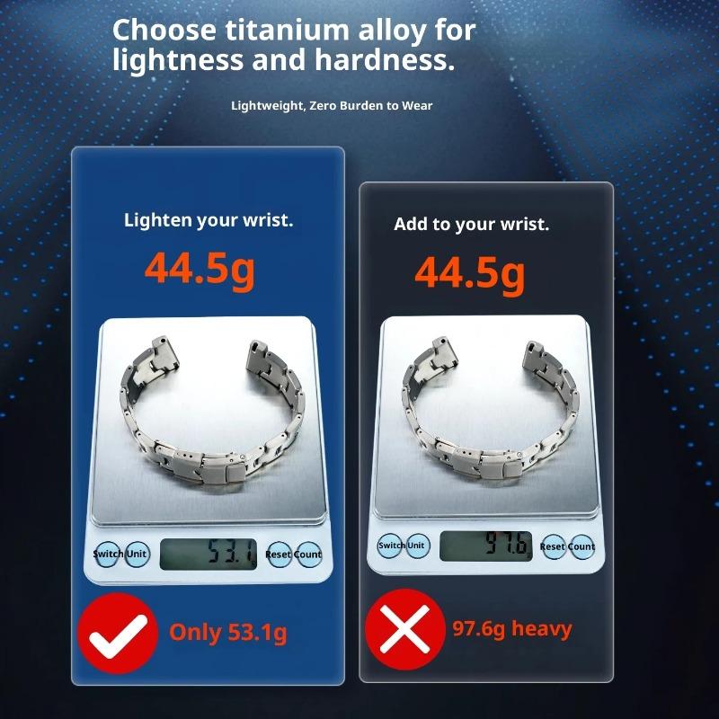 Pro Casio Prorek prw-6600 prg-650 Titanový kovový řemínek k hodinkám PRW-30/50/60/70YT prw-6900/6800 Náramek Titanová slitina Řetěz k hodinkám