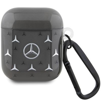 Mercedes Mea28Dpmgs Airpods 1/2 Cover Czarny/Black Large Star Pattern