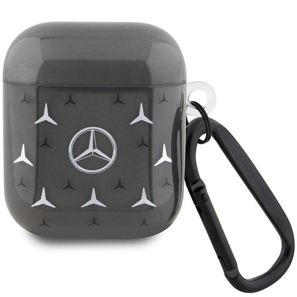 Mercedes Mea28Dpmgs Airpods 1/2 Cover Black/Black Large Star Pattern