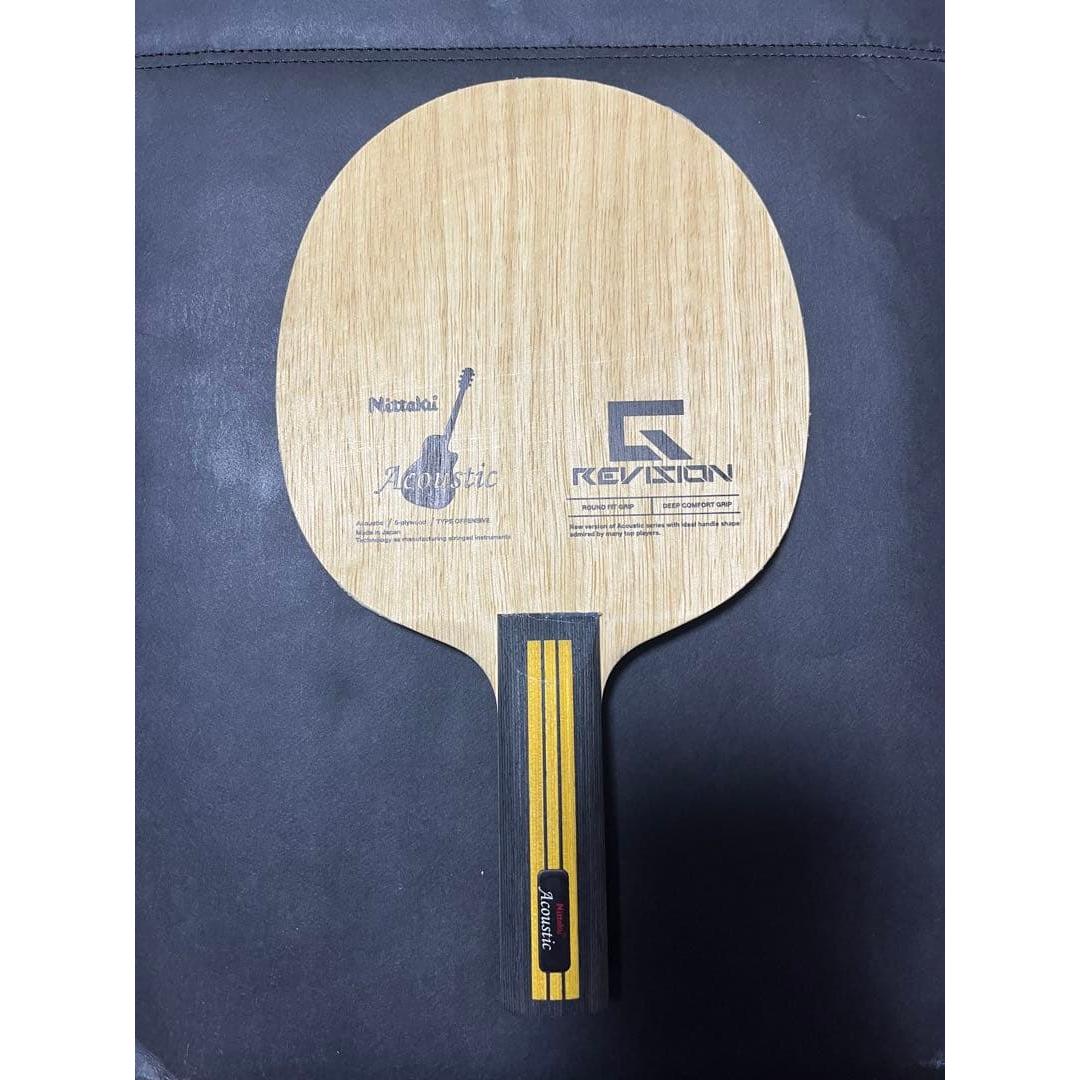 Used Nittaku Acoustic Revision Table Tennis Racket