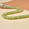 Hetian Jade Chalcedony Loose Beads for DIY Beaded Jewelry and Buddhist Accessories.