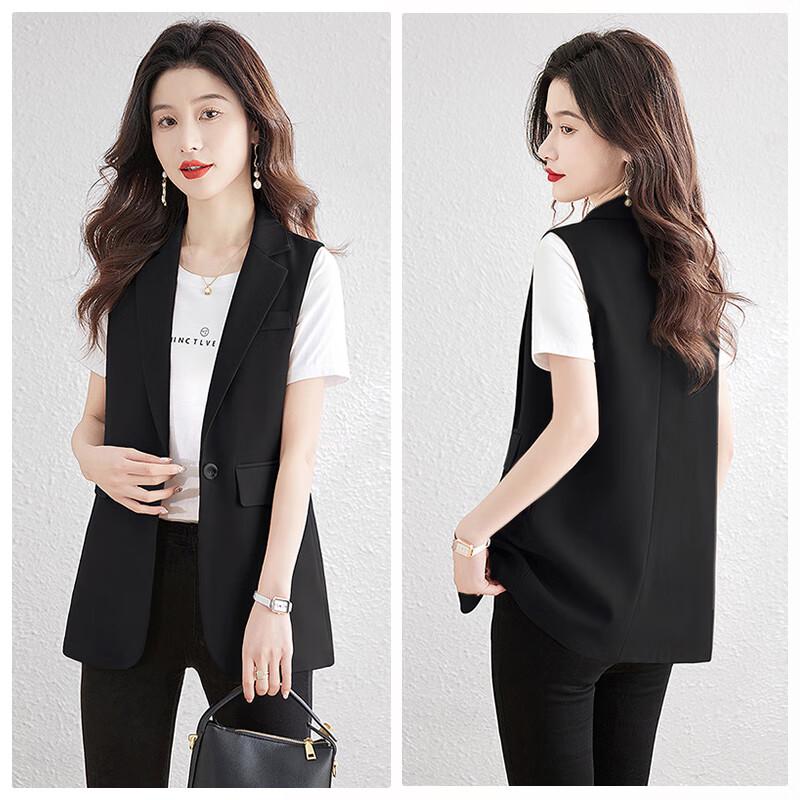 Sibaishe Women's Sleeveless Suit Vest