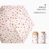 New flat 60% fold pocket umbrella, sun card umbrella, color glue, sun protection, anti-parasol, small fresh umbrella, women's folding umbrella