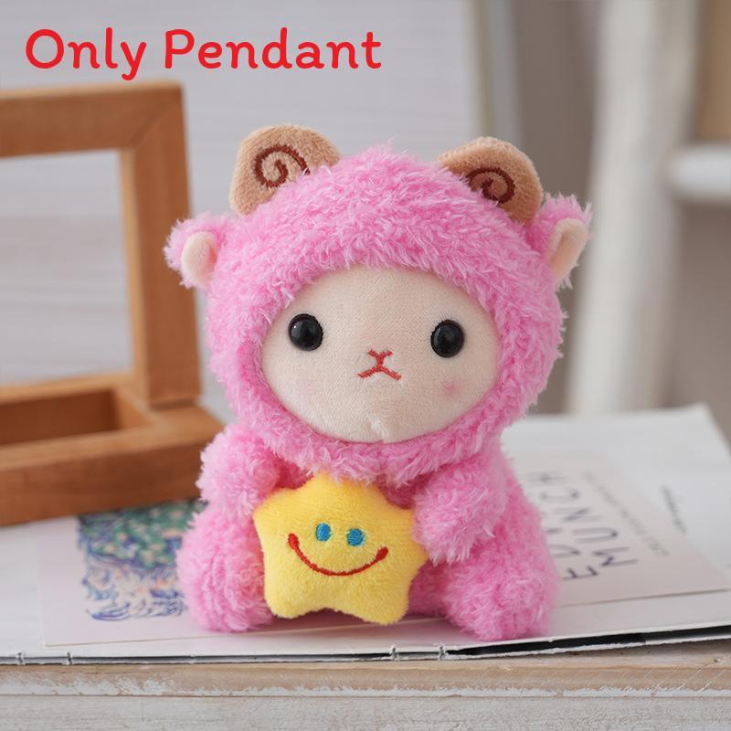 Plush Sheep Keychain With Pp Cotton Filling For Kids And Gift Lovers
