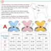 X Shaped Reflective Puppy Cat Harness Breathable Mesh Chest Straps Dog Harness Vest and Leash Set for Small Medium Dogs