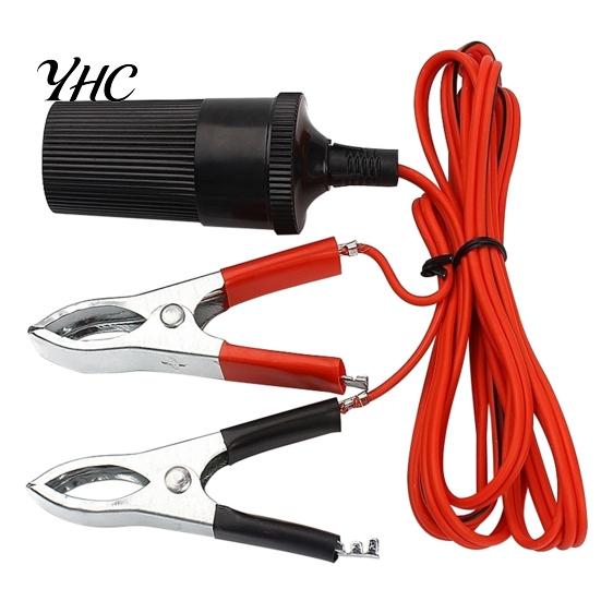 Booster Cable 12V Car Jump Starter Connector Emergency Battery Lead Clamp Clip Jumper