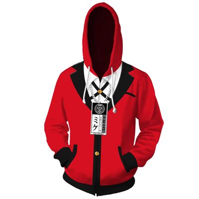 Hazbin Hotel Cartoon Bedruckte Damen Herren Jacken Kapuzenmäntel Lässige Reißverschluss Sweatshirts Herren Trainingsanzug Modejacke Herrenbekleidung Oberbekleidung