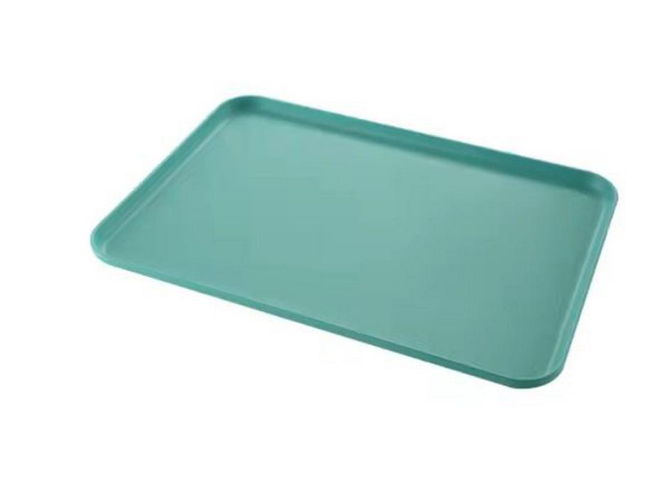 Children's Rectangular Plastic Puzzle Plate for Catering and Fast Food