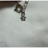 Used Star Jewelry K18 SILVER925 Gold Necklace Heart Key