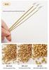 1.5mm-3mm Metallic Texture Miyuki Rice Beads for Embroidery DIY Accessories