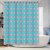 Floral Shower Curtain Waterproof Vintage Flower Pattern Bathroom Decor Farmhouse Rustic Home Textile Washable Liner