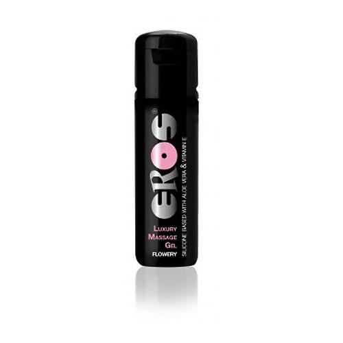 Gel De Massage - Flowery - 100 Ml - Arômes: Citron Vert, Gingembre, Jasmin - Non Collant - Aloe Vera