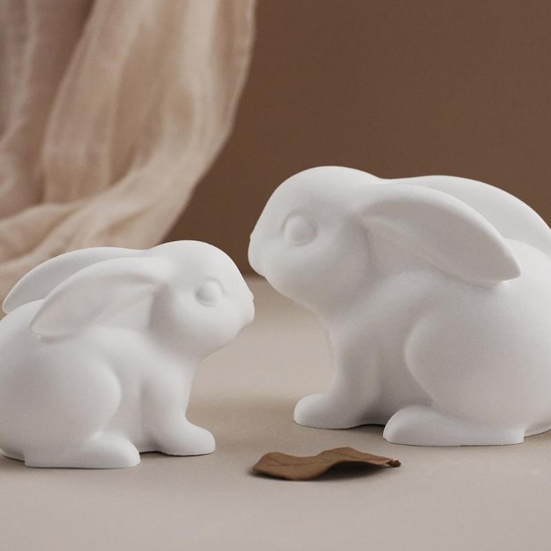 Food Grade Moulds Silicone Rabbit Mold Silicone Texture Perfect for Decorations Crafting and Holiday Party Supplies