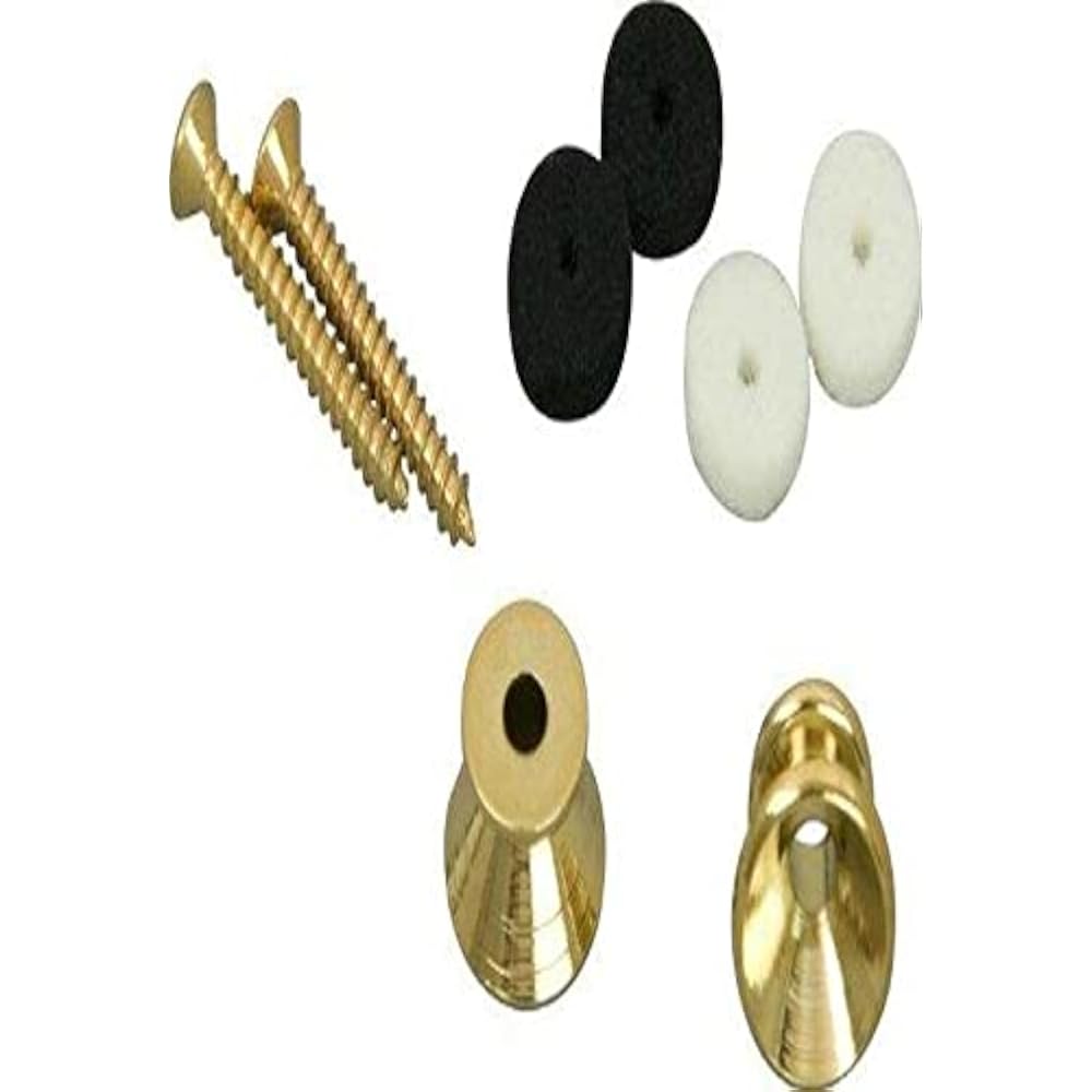 Fender 001-8916-049 Vintage Style Strap Buttons - Gold