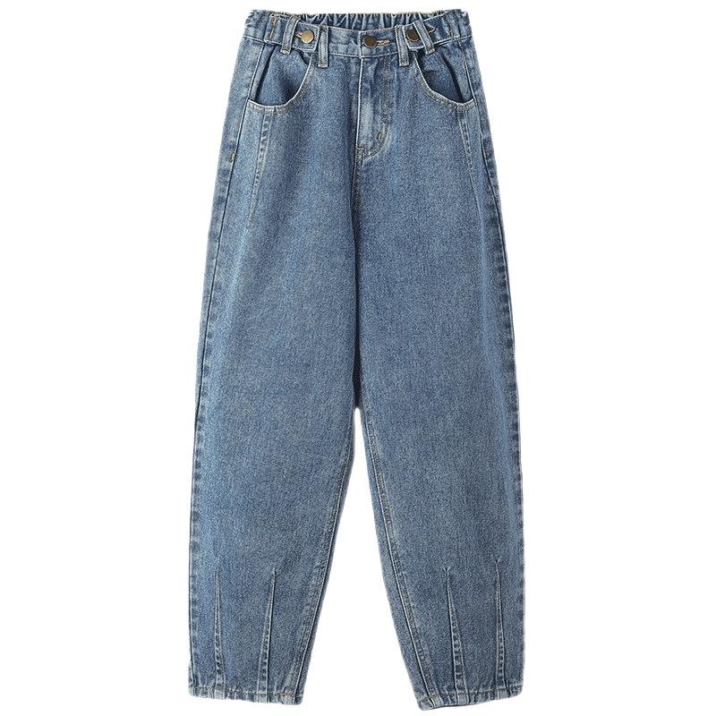 Women's Casual Fashion Striped Floor,Mopping Straight Pants Casual Pants