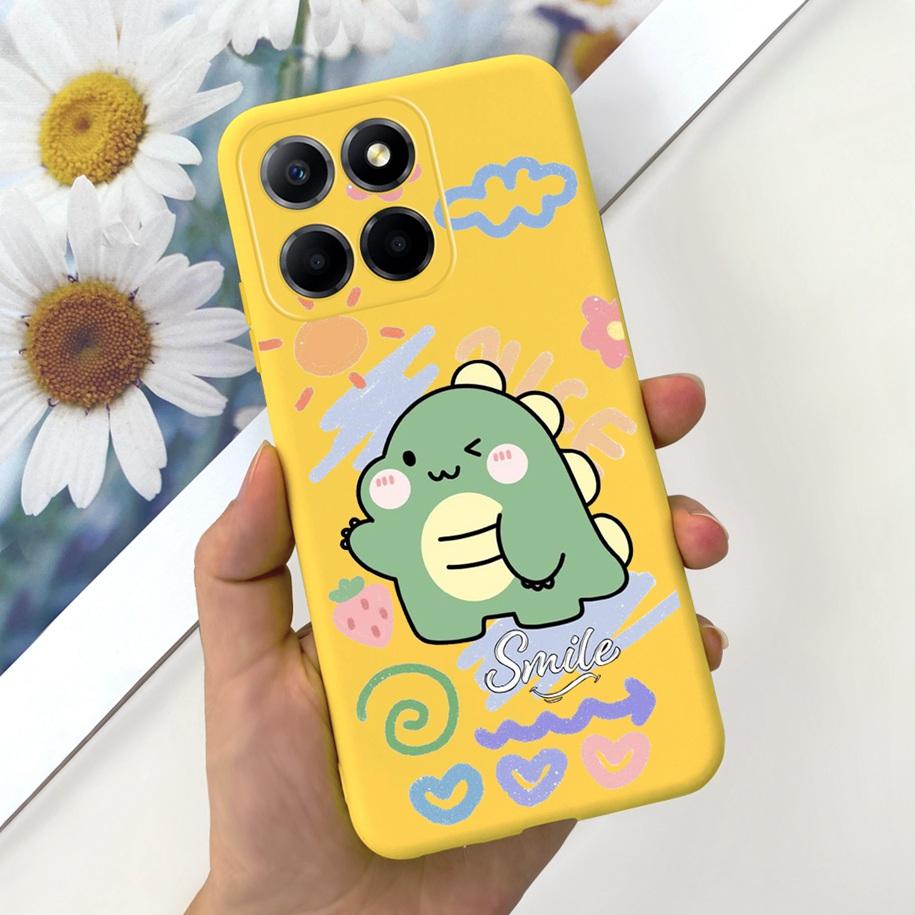 For Cover Honor X8 Phone Case TFY-LX1 TFY-LX2 TFY-LX3 Bumper Popular Flower Cats Soft Cover For Honor 70 Lite X6 X6s X8 5G Funda