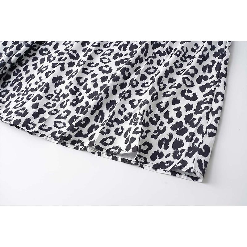 Kleid mit Animal-Print - Damen-Slipkleid 2024 mit Futter, Sommerurlaubs-Essential