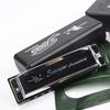 High-quality Polished 10 Hole Diatonic Harmonica - Beginner Friendly Wind Instrument