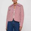 Women's Summer Tie-Up Lace Cropped Cardigan Shirt (SU3338)