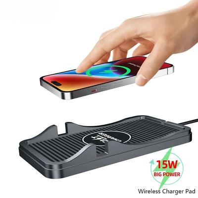 15W Rychlá Bezdrátová Nabíječka do Auta Pro iPhone 15 Podložka Bezdrátová Nabíječka Automatické Upínání Držák Telefonu do Auta Autoelektronika