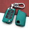 Carbon Fiber Key Case for Volkswagen Golf, Passat, Tiguan - Fits New & Old Models