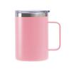 Exclusive For 16Oz Handle Cup 304 Stainless Steel Office Cup, Color Spray Coffee Cup