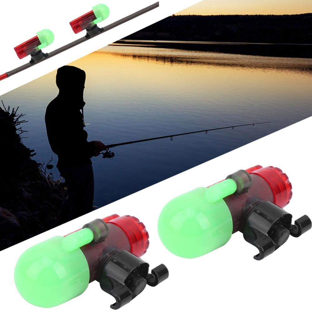 Luminous Indicator Fishing Pole Alarm Sensitive Rod Alarm Durable Fishing Alarm  Fishing Tools