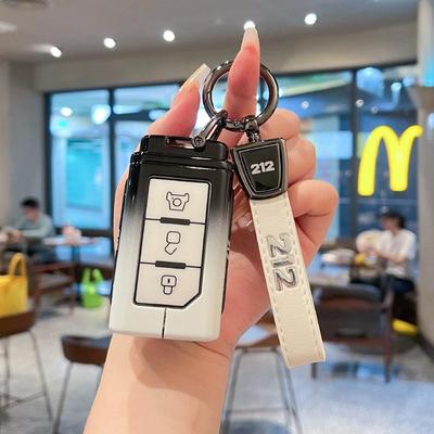 Metal Key Case for BAIC New Beijing 212 T01 2025 - Car Keyring Remote Control Shell