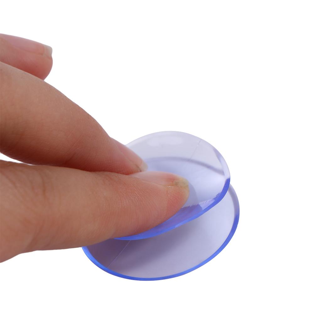 20Pcs Non-Slip Double-Sided Suction Cup PVC Sucker Pad Top Spacer Vacuum Suckers  DIY Soap Holder