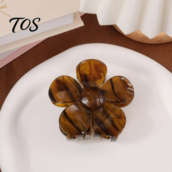 Fashionable Hair Ornaments for Gifts Flower Claw Clip Women Girls, Non-slip Clips, Strong Hold Versatile Daily Wear Thick And Thin Styling, Commuting