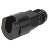 EFI Adapter Quick Disconnect Aluminum Alloy Black Anodized Waterproof AN Male Push On Fuel Line Fitting