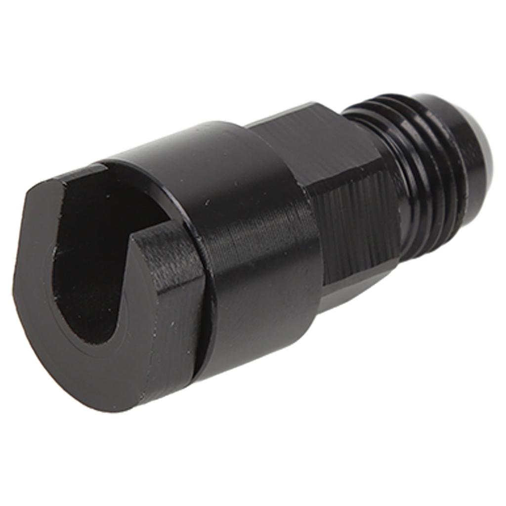 EFI Adapter Quick Disconnect Aluminum Alloy Black Anodized Waterproof AN Male Push On Fuel Line Fitting